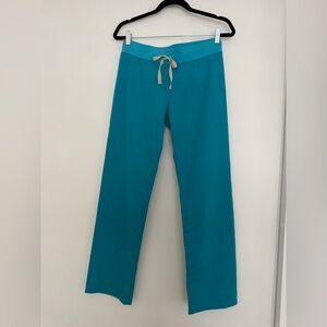 Figs Aqua Technical Collection Straight Leg Scrub Pants